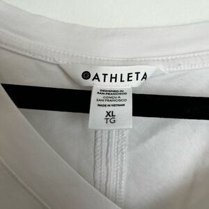 Athleta Classic White Tee XL